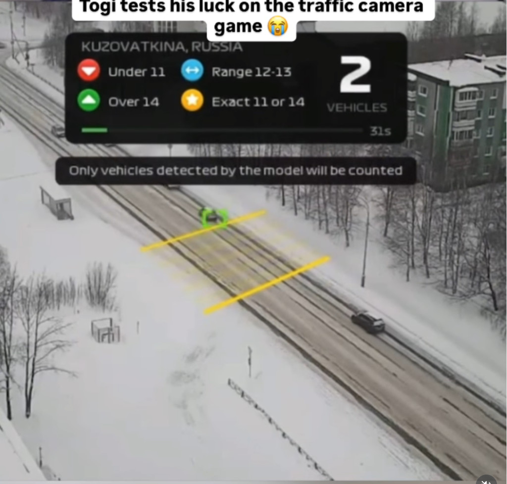 Ambiance CCTV Game Rush Hour Shuffle